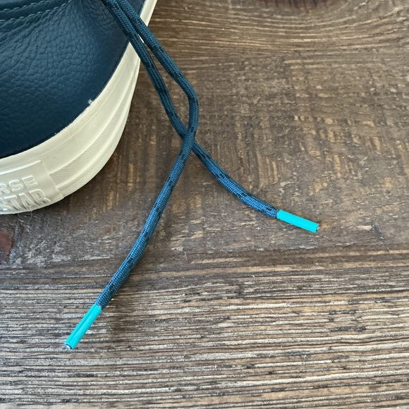 Converse Chuck Taylor All Star Desert Storm Blue Leather Low Top Size 12 Men - Picture 7 of 10